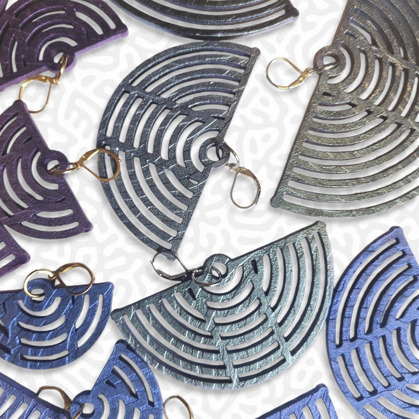 EVANTAIL / Boucles d'oreilles OSO