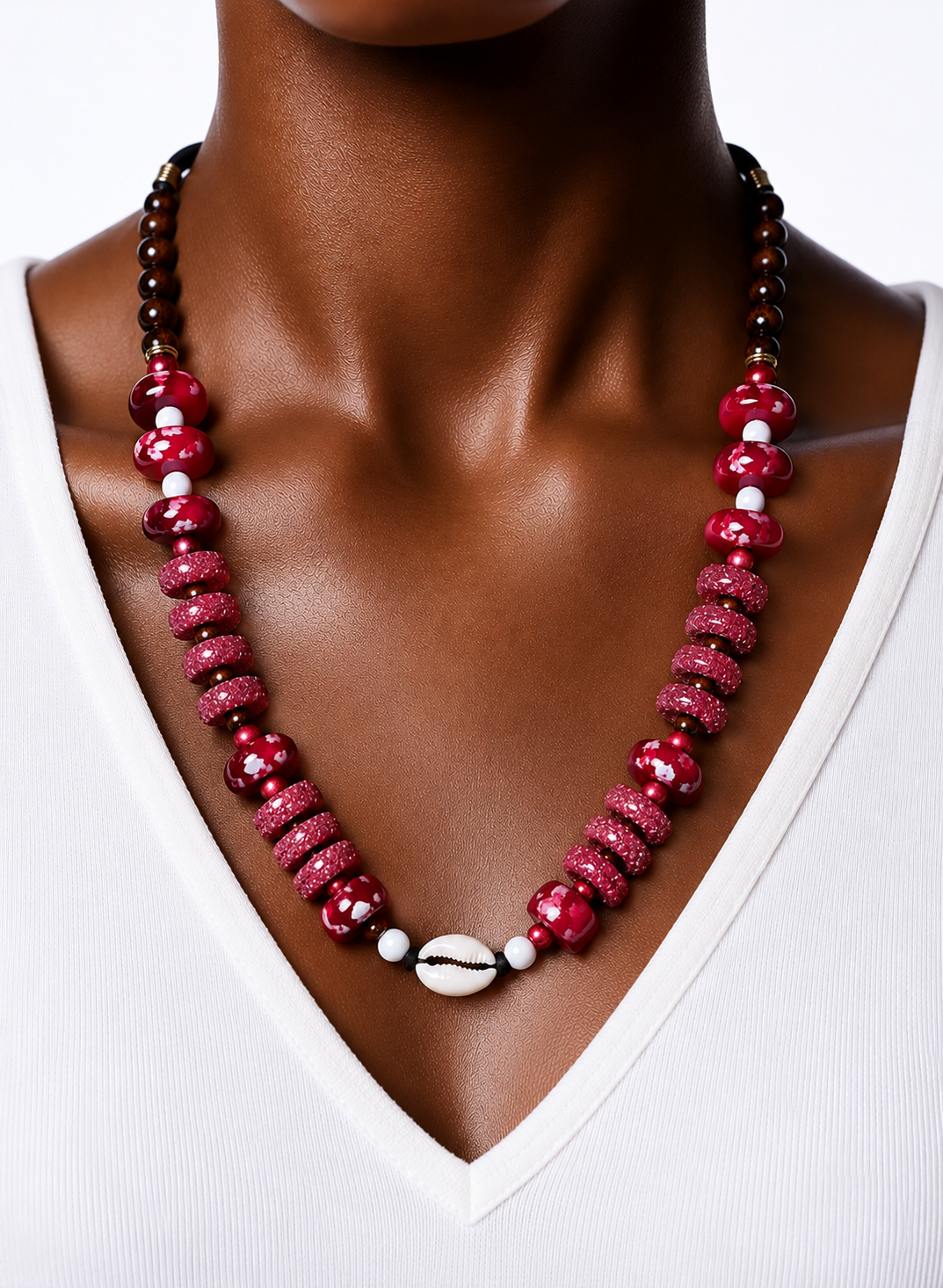 CAVALLY / Collier de pierre OSO