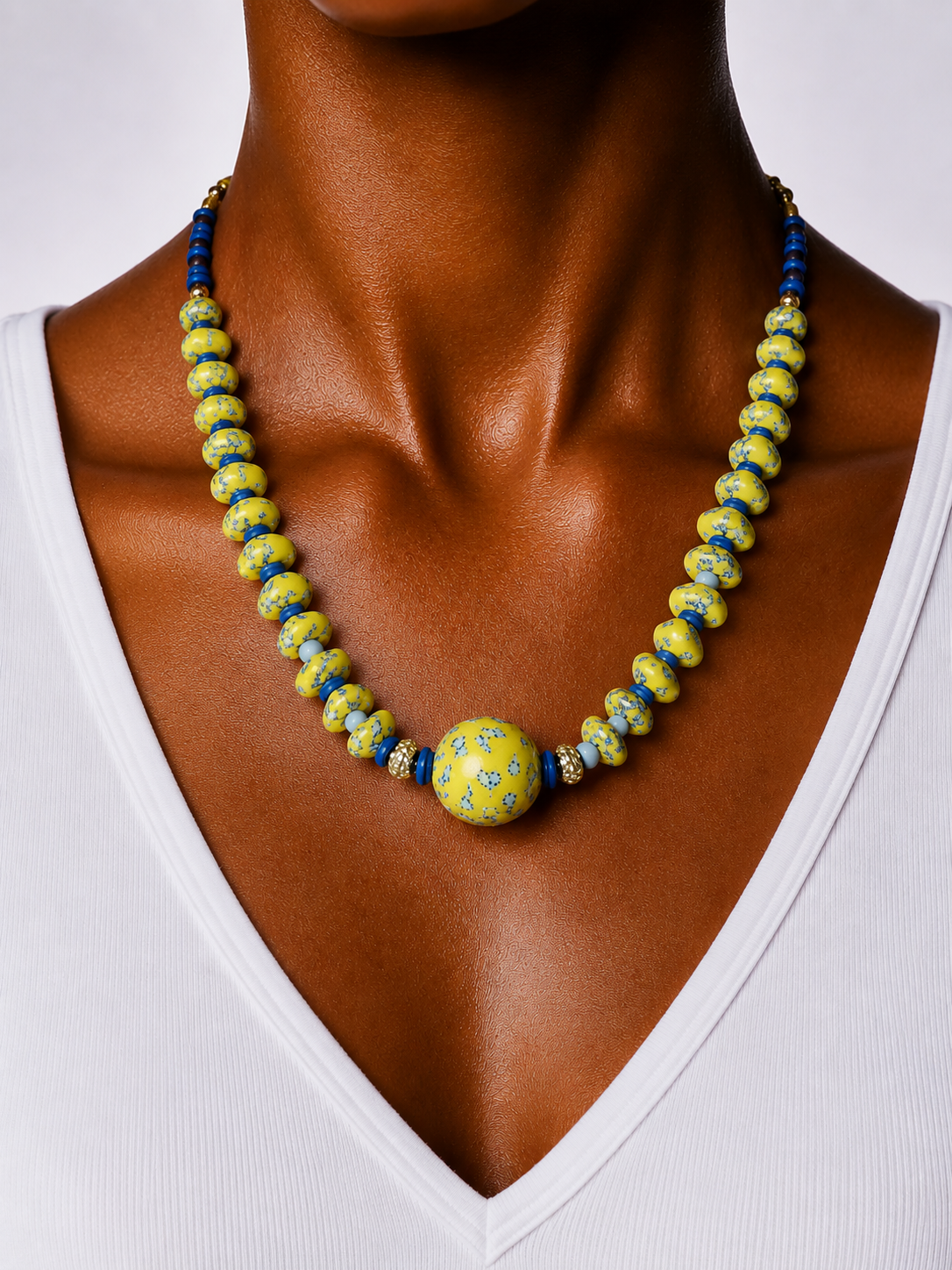 CESTO / Collier de pierre OSO