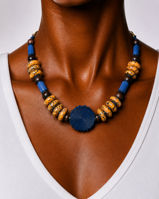 BASSAM / Collier de pierre OSO